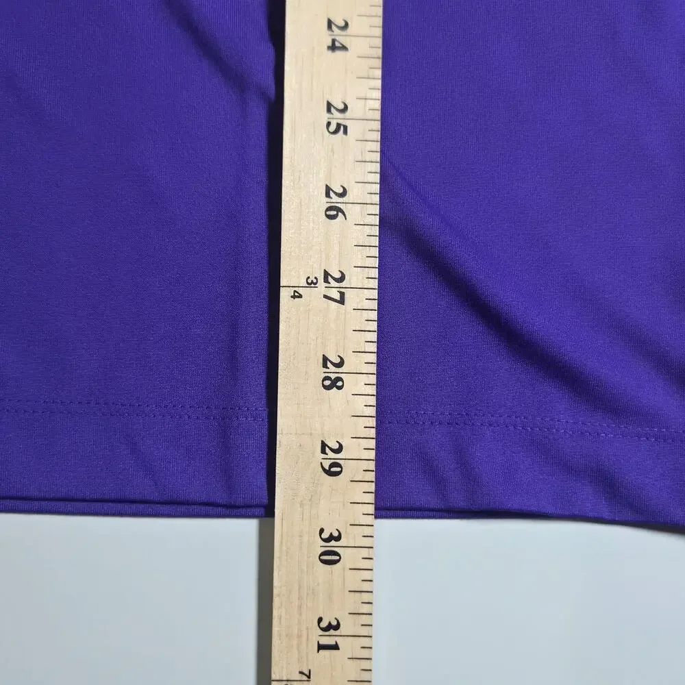 Nike Shirt Mens 2XL Purple Dri-FIT Long Sleeve Basketball Athletic Tee Top